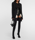 Rick Owens - Lilies Cantilever over-the-knee boots