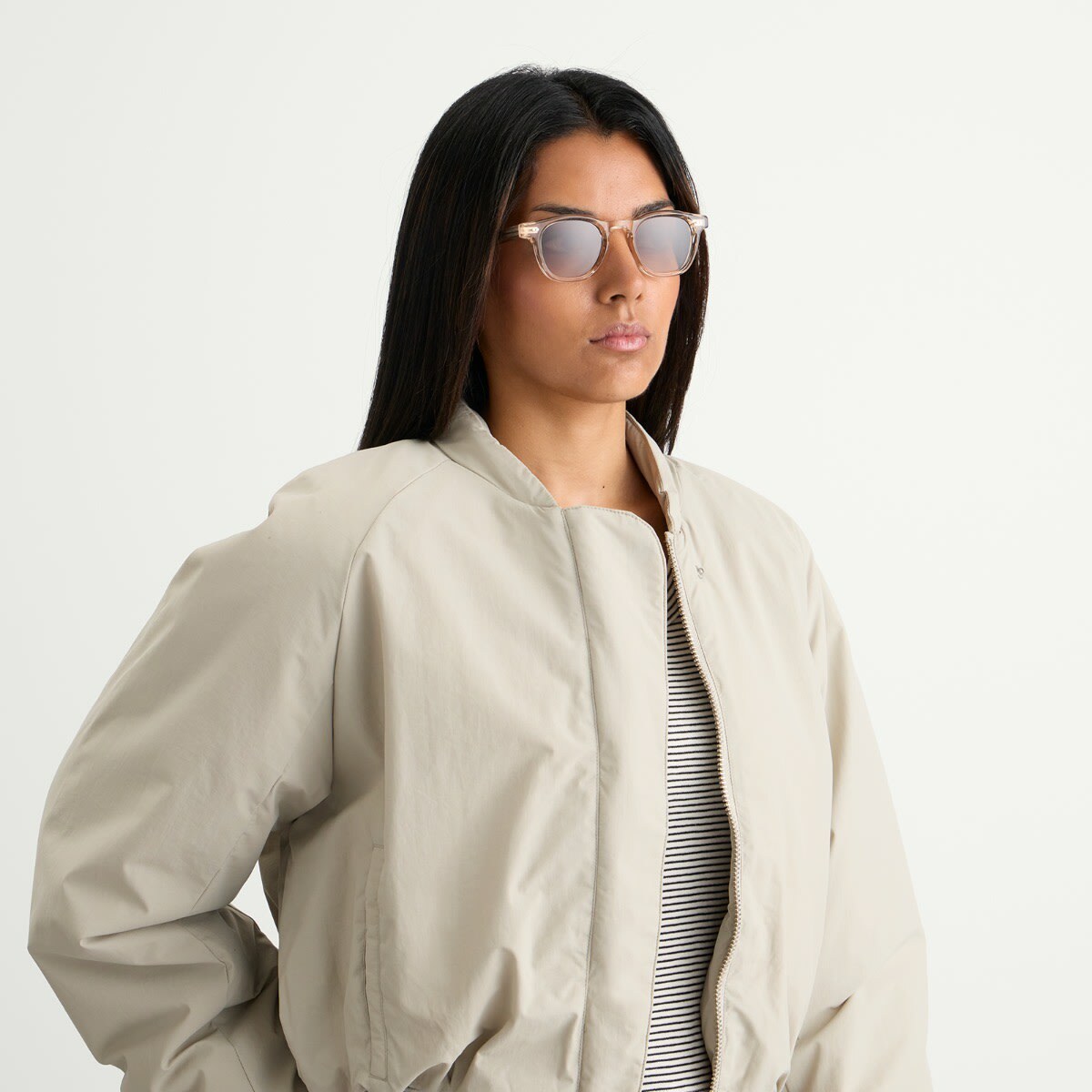 CHIMI 01.3 Sunglasses in Ecru 
