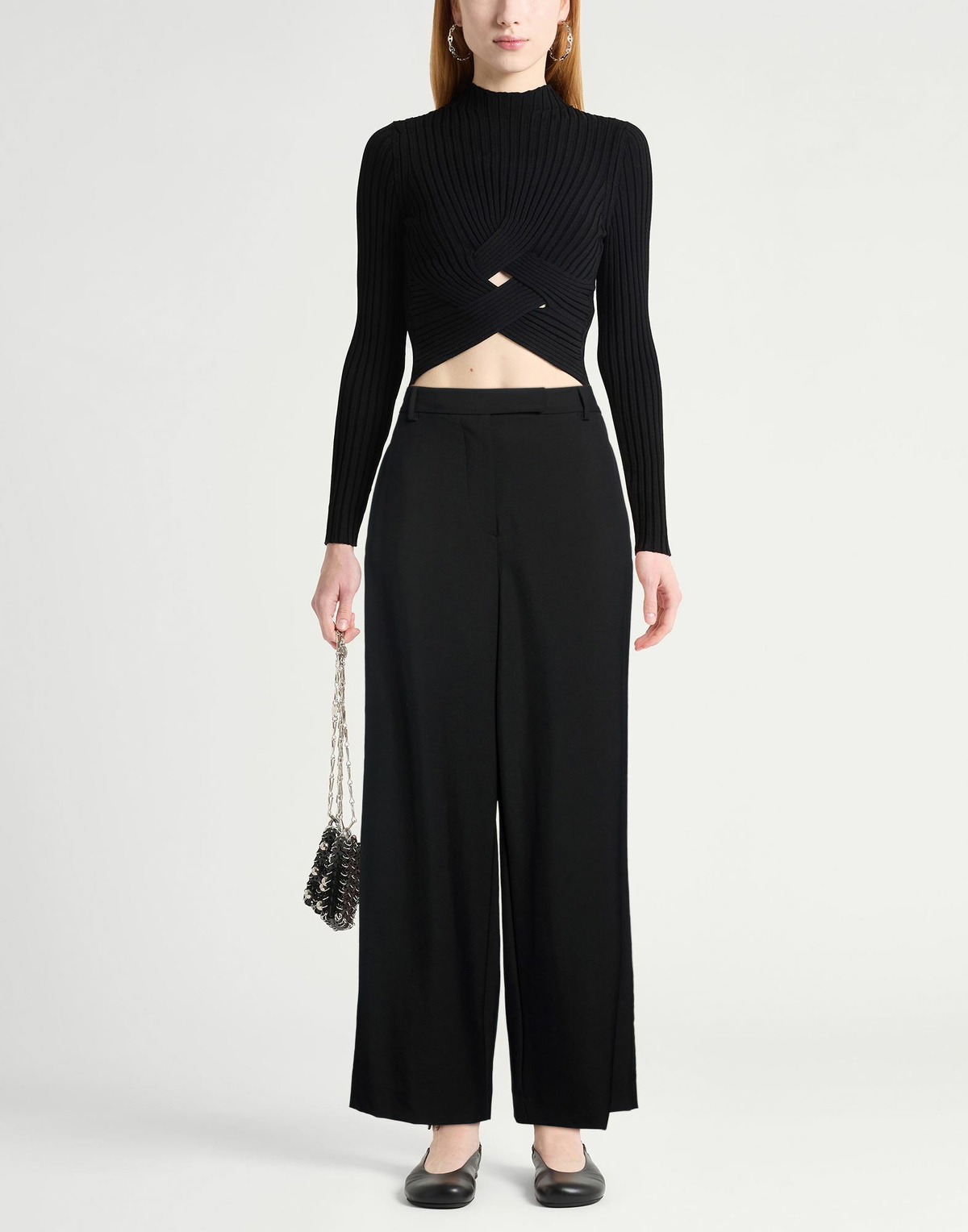 Dries Van Noten Womens Pants in Black