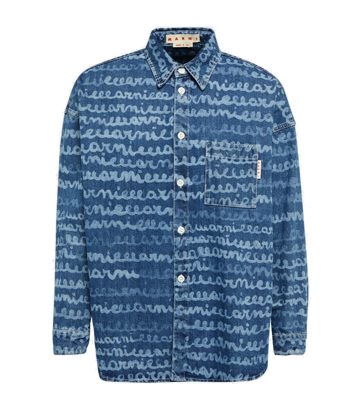 Marni - Printed denim shirt Marni