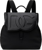 Dolce&Gabbana Black Deerskin Backpack