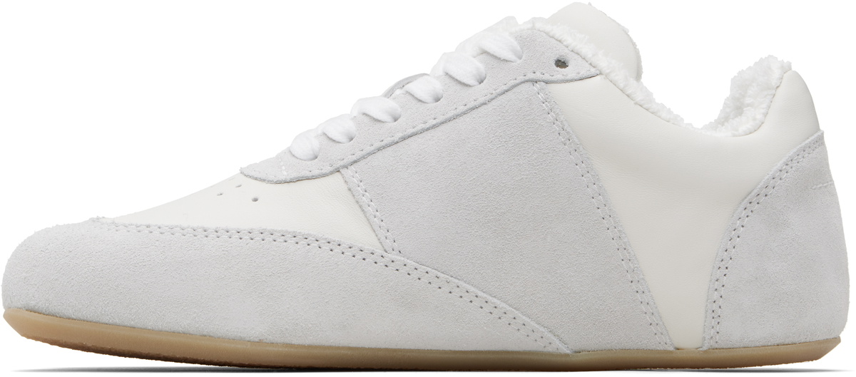 MM6 Maison Margiela White Anatomic Sneakers
