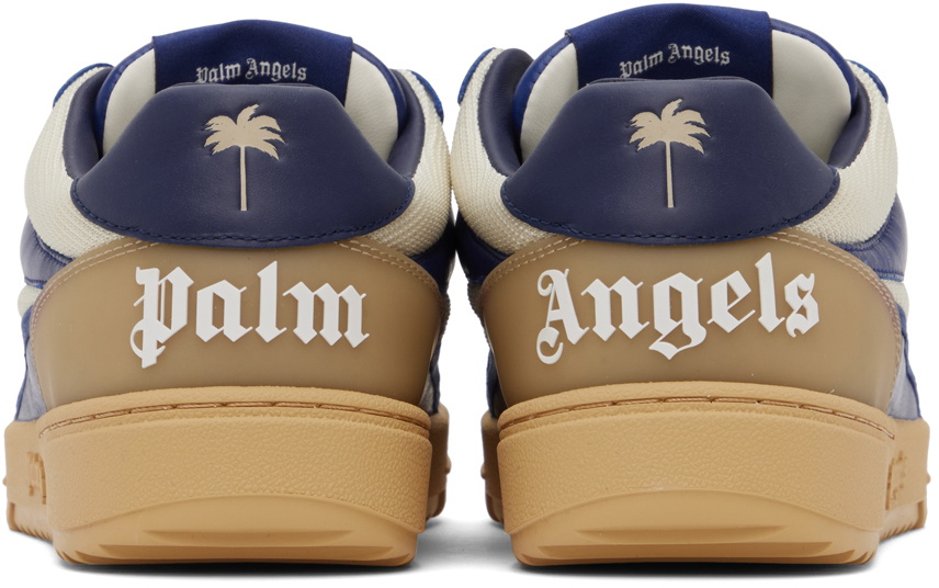 Palm Angels Off-White & Blue University Sneakers Palm Angels