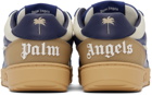 Palm Angels Off-White & Blue University Sneakers