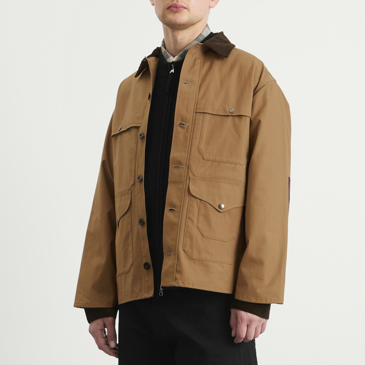 Junya Watanabe MAN Men's x Filson Flannel Check Jacket in Beige