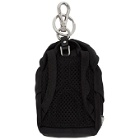 Prada Black Mini Backpack Keychain
