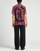 Just Cavalli Mens Shirt in Magenta