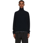 Moncler Grenoble Navy Ciclista Turtleneck