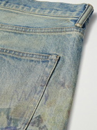John Elliott - The Daze 2 Slim-Fit Printed Jeans - Blue
