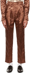 Tanner Fletcher Brown Clarence Trousers
