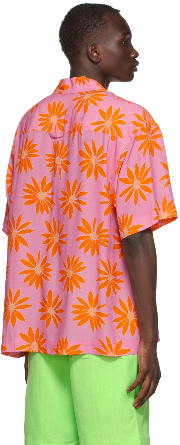 JACQUEMUS Pink 'La Chemise Jean' Shirt Jacquemus