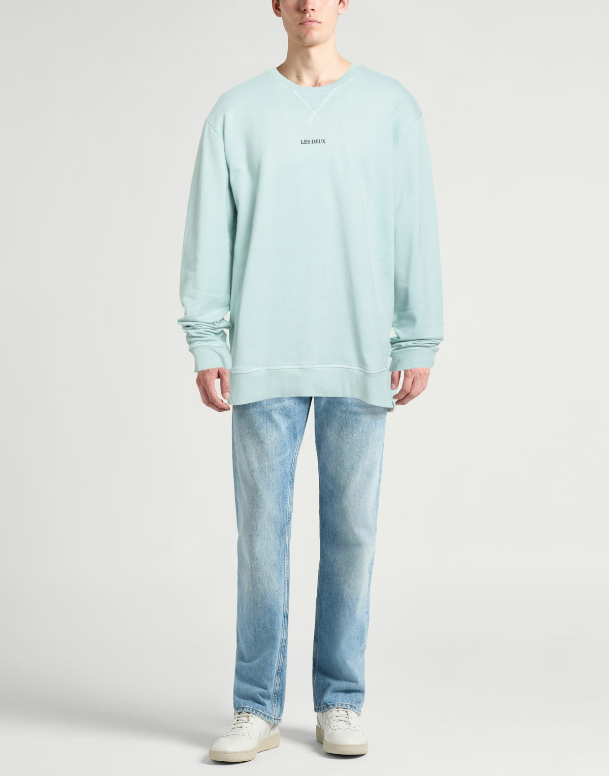 Les Deux Mens Sweatshirt Light in Green
