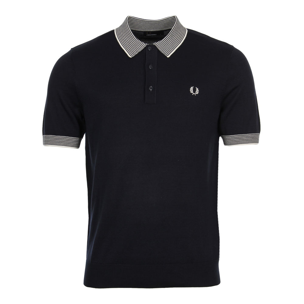 Polo Shirt - Knit Deep Carbon