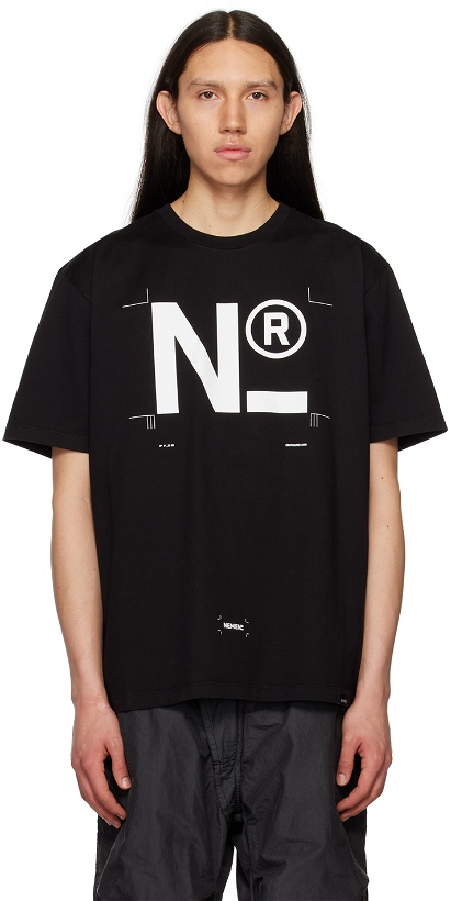 Photo: NEMEN® Black Font T-Shirt