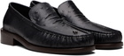 Acne Studios Black Leather Loafers