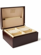 Pineider - Passion Leather and Plywood Pen Box