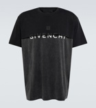 Givenchy - Overlay logo cotton jersey T-shirt