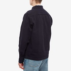 Fred Perry Men's Heavy Twill Overshirt in Navy