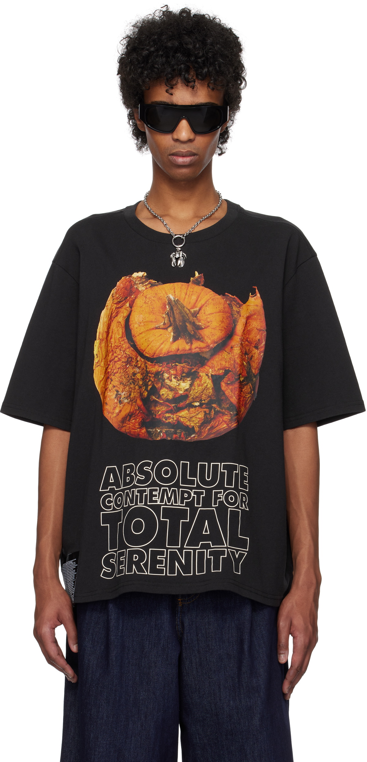 S.R. STUDIO. LA. CA. Black OTW by Vans Edition Acts Oversized Short Sleeve T-shirt