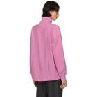 Lemaire Pink Cotton Turtleneck
