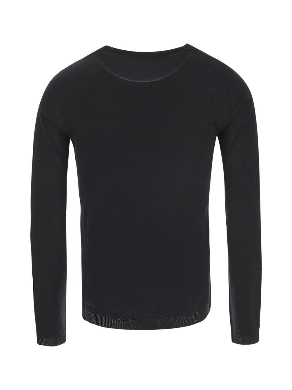 Goes Botanical Black Sweater