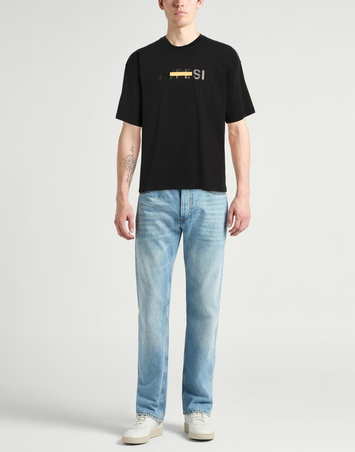 Aspesi Mens T-shirt in Black