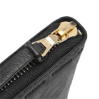 Visvim Men's Leather Bi Fold Wallet in Black