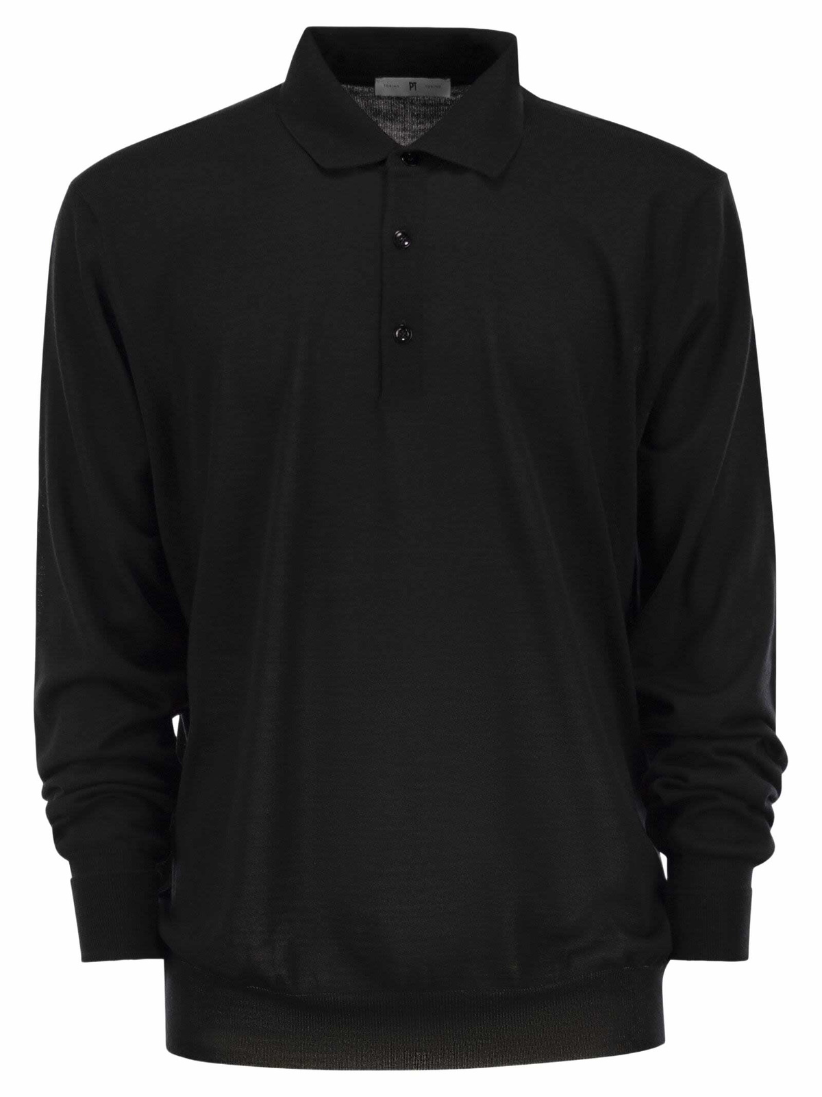 Tシャツ・カットソー PT TORINO FW24 Wool polo shirt (TL4SPL020NTS07MG 0990) PT Torino Wool Polo Shirt PT Torino