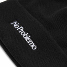 No Problemo Men's Mini Problemo Beanie in Black 