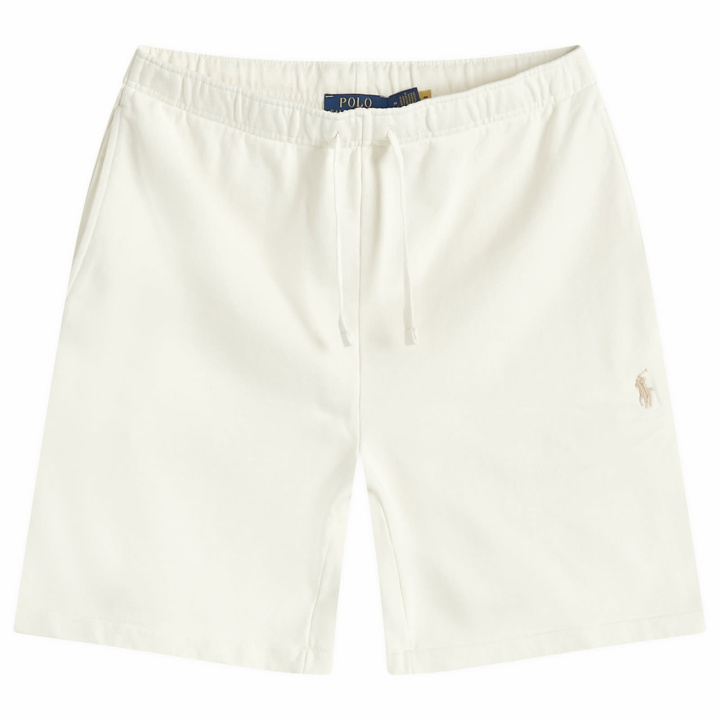 Photo: Polo Ralph Lauren Men's Loopback Sweat Shorts in Clubhouse Cream