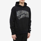 Billionaire Boys Club Men's Camo Arch Logo Popover Hoody in Black