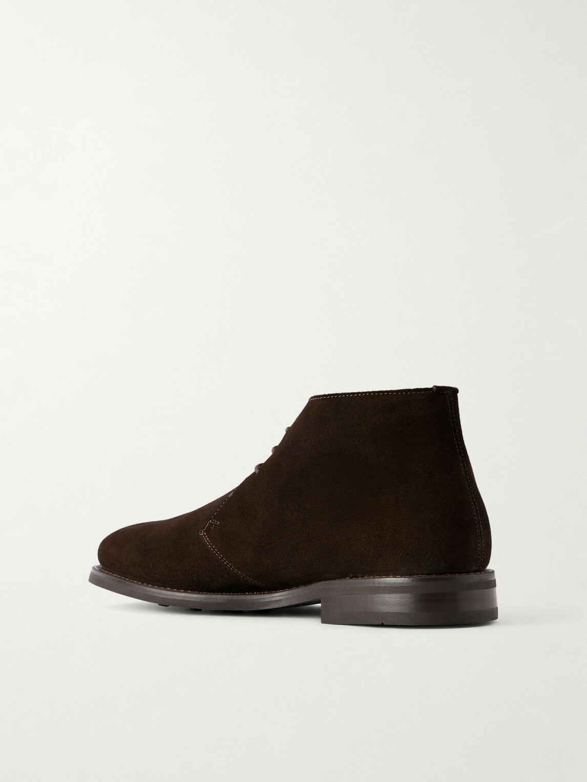 MORJAS - Chukka Suede Desert Boots - Brown