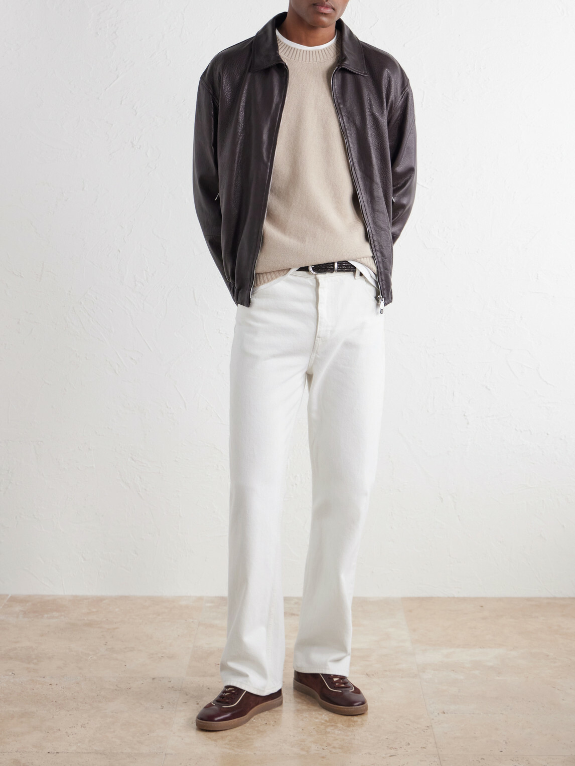 Boglioli - Wool and Cashmere-Blend Sweater - Neutrals