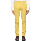 Ralph Lauren Purple Label Yellow Eaton Trousers