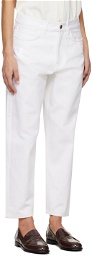 Studio Nicholson White Avanti Jeans