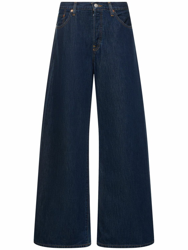 Photo: RE/DONE Mid Rise Palazzo Jeans