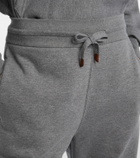 Loro Piana Banyan cotton and cashmere sweatpants
