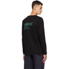 Affix Black Standardized Logo Long Sleeve T-Shirt