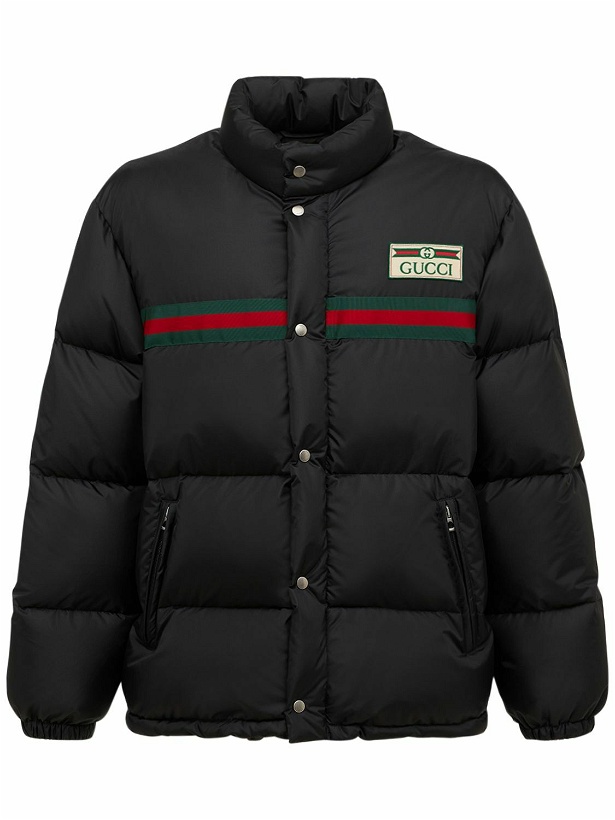 Photo: GUCCI - Water Repellent Nylon Down Jacket