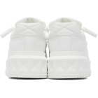 Valentino Garavani White One Stud XL Nappa Leather Sneakers