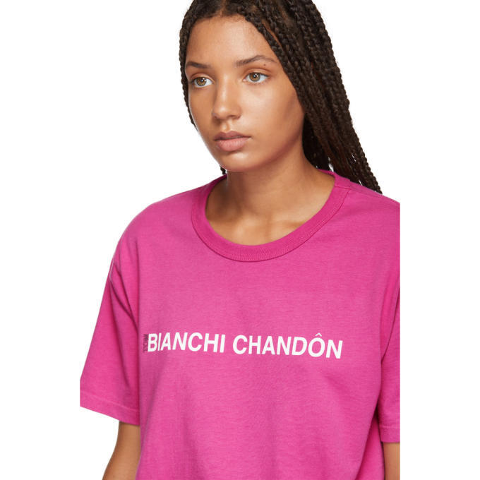 Bianca Chandon Pink Tom Bianchi Edition Bianchi Chandon T-Shirt