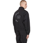 C2H4 Black My Own Private Planet Intervein Paneled Track Jacket