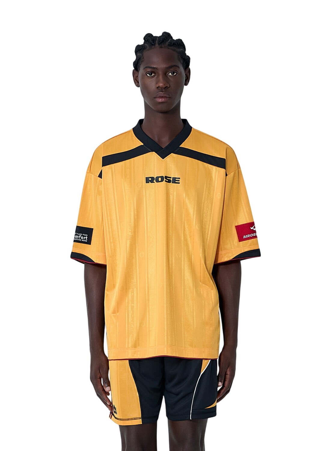 Martine Rose Green Shrunken T-Shirt Martine Rose