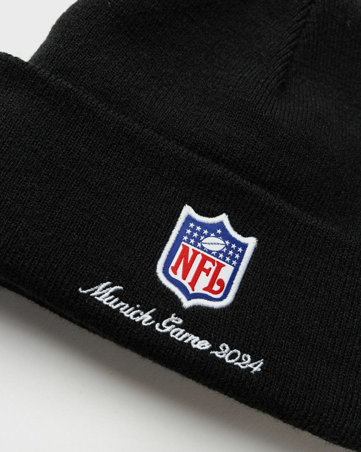 Mitchell & Ness X Bstn X Nfl Munich Game Beanie Black Beanies