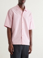 Jil Sander - Spread-Collar Poplin Shirt - Pink