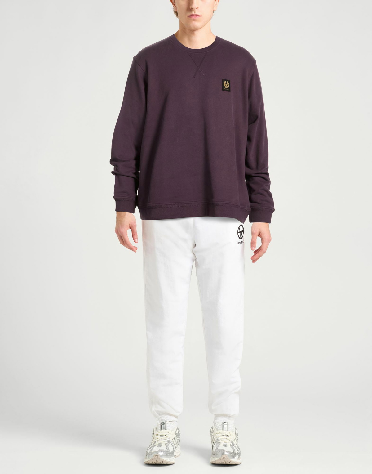Belstaff Mens Sweatshirt Plum