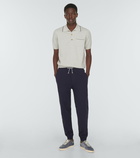 Brunello Cucinelli - Ribbed-knit cotton polo shirt