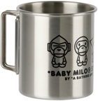 BAPE Silver Baby Milo Camping Mug, 280 mL