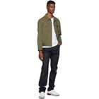 Harris Wharf London Green Overshirt Jacket