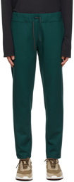 Loro Piana Green Wool Holburn Lounge Pants